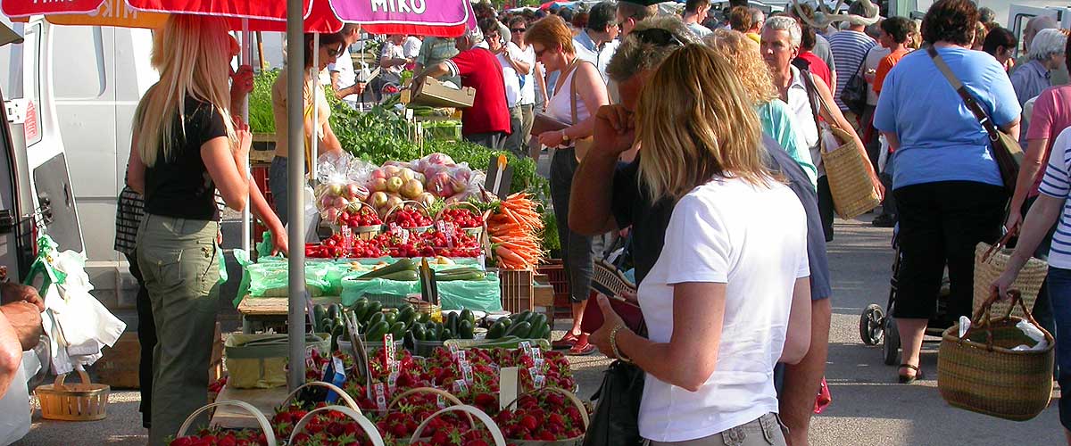 Marché de Velleron